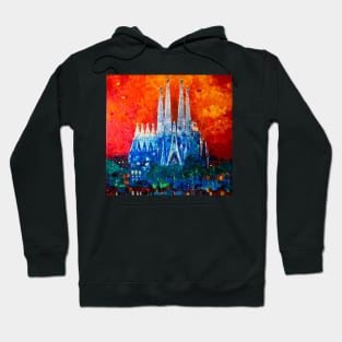 Barcelona. Sagrada familia Hoodie